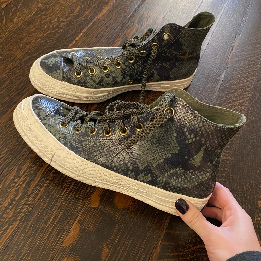 Converse Camouflage High-Top Sneakers